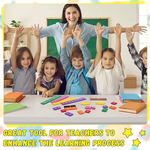 30 Sets Fraction Tiles Set for Math Classroom Fractions Manipulatives Math Learning Manipulatives for Home School Supplies in Saudi Arabia