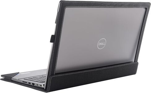 حالة غلاف الكمبيوتر المحمول لـ Dell Latitude 16 7650/7640 كمبيوتر محمول (لا يعمل مع نماذج Dell الأخرى). 2-in-1 PU الجلود القابلة للفصل كمبيوتر محمول (خليط رمادي) in Kuwait