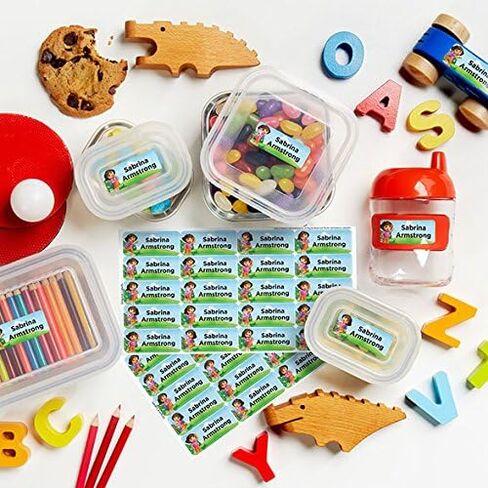Oliver's Labels Special Edition Original Labels, 40 Durable Personalized Name Labels & Tags for School Supplies, Camp Gear, Water Bottles, and Food Containers - PAW Patrol™ in Saudi Arabia