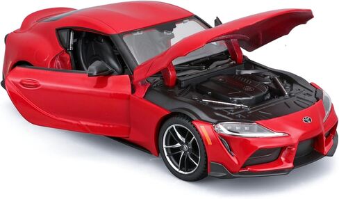 1/24 Model Car for Toyota Supra GR Static Die Cast Vehicles Collectible Model Car 32917 (Red) in Saudi Arabia