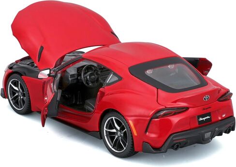 1/24 Model Car for Toyota Supra GR Static Die Cast Vehicles Collectible Model Car 32917 (Red) in Saudi Arabia