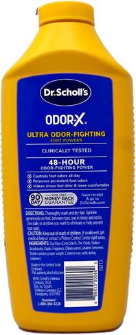 Dr. Scholl's OdorX All Day Deod Powder. 6.25 Ounce in Saudi Arabia