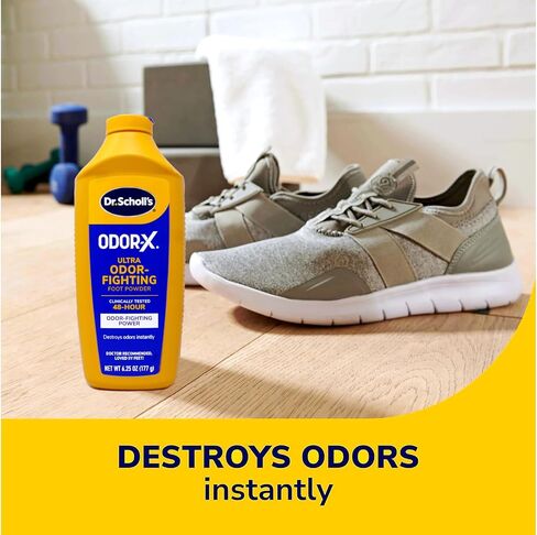 Dr. Scholl's OdorX All Day Deod Powder. 6.25 Ounce in Saudi Arabia