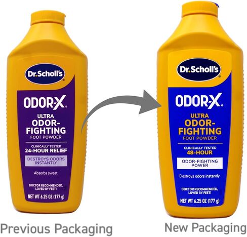 Dr. Scholl's OdorX All Day Deod Powder. 6.25 Ounce in Saudi Arabia
