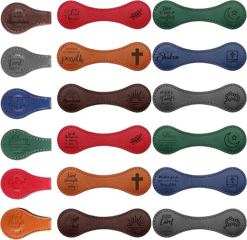 24 PCS Foder Church Gifts Christian Magnetic Stowslics Bulk Clips Clips Clips Bible Bible Bibrks Magnetic Page Markers Higds Church Higds for Book Book Club Club Readers (Classic) in Saudi Arabia