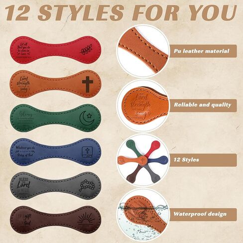24 PCS Foder Church Gifts Christian Magnetic Stowslics Bulk Clips Clips Clips Bible Bible Bibrks Magnetic Page Markers Higds Church Higds for Book Book Club Club Readers (Classic) in Saudi Arabia