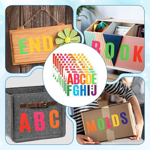 102pcs ملصقات رسائل كبيرة 4 بوصة الحروف الأبجدية رسائل Bulletin Board Letters للاصطدام الملق in Saudi Arabia