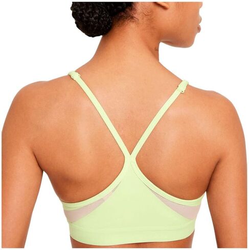 Nike Women's Dri-FIT Indy Logo Cutout Sports Bra (as1, Alpha, l, Regular, Regular) Blue in Saudi Arabia