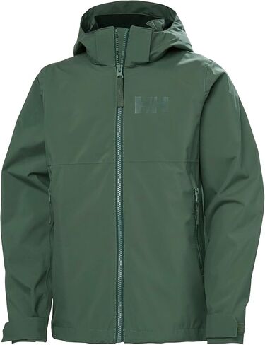 Helly-Hansen Unisex Kid's Rigging Rain Jacket, 421 Lav Green, 12 in Saudi Arabia