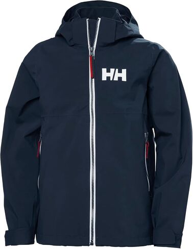 Helly-Hansen Unisex Kid's Rigging Rain Jacket, 421 Lav Green, 12 in Saudi Arabia