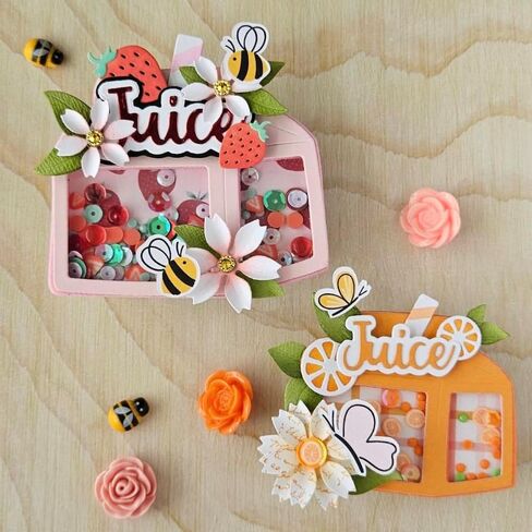 Kscraft 2025 مايو يشرب الصيف القطع المعادن تموت الإقرار من أجل DIY Scrapbooking الزخرفية بطاقة DIY الورق (شاكر مشروب الفواكه) in Kuwait