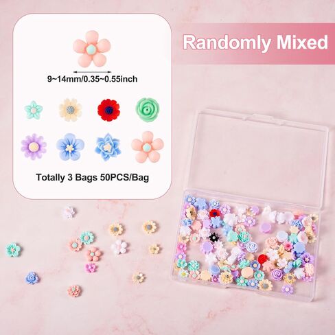 Beadthoven 100Pcs Luminous Resin Bowknot Cabochons Glow in The Dark Bow Nail Charms Colorful Mini Cute Flatback Bowknot Charms for DIY Jewelry Embellishment Supplies Scrapbooking Nail Art Decoration in Saudi Arabia