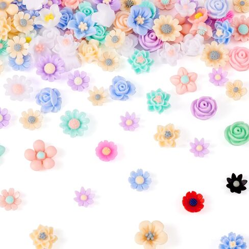 Beadthoven 100Pcs Luminous Resin Bowknot Cabochons Glow in The Dark Bow Nail Charms Colorful Mini Cute Flatback Bowknot Charms for DIY Jewelry Embellishment Supplies Scrapbooking Nail Art Decoration in Saudi Arabia