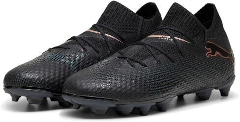 حذاء PUMA Future 7 Pro للأرضيات الصلبة/الأرضيات الاصطناعية (للأطفال الصغار/الأطفال الكبار) Sunset Glow/Puma Black/Sun Stream 6 Big Kid M in Saudi Arabia