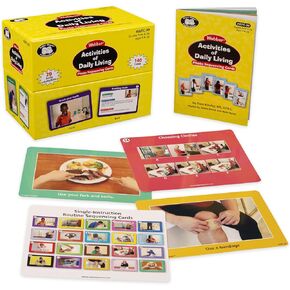 Super Duper Publications | Webber® Activities of Daily Living Photo Sequencing Cards | Educational Learning Resource for Children