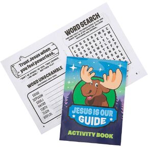 5" x 7" 8 pg. Great North VBS Religious Activity & Coloring Books - 12 Pieces, Vacation Bible School Supplies