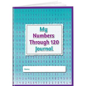 Really Good Stuff My Numbers Through 120 Journals - Set of 12