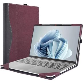 Laptop Case Cover for Lenovo IdeaPad Slim 5i 16" Gen 10/9/8 for Slim 5 16ARP10 16IRH10 [Do Check Model] Notebook Sleeve Computer Bag PU Accessories with Heat Dissipation Hole (Blue)