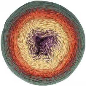 Scheepjes Cotton Whirl Yarn - 1000m - Color 708 Pumpkin Spice for Knitting and Crocheting