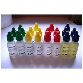 20 JSP Gold Analyzer Test Acids- 10k, 14k, 18k, 22k 5 Bottles of Each Karat