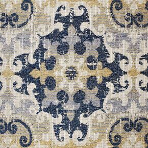 eLuxurySupply Fabric by The Yard - Upholstery Fabric, 100% Polyester for Furniture and DIY Projects - Sewing Material/Fabrics - Bennington Storm Pattern