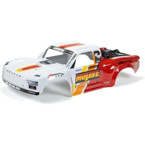 ARRMA Mojave 4S Painted Decalled Trimmed Body White/Red, ARA406165