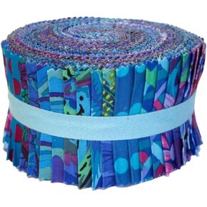 Classics Plus Royal Design Roll (40 Pieces) by Kaffe Fassett Collective for FreeSpirit (FB4DRGP.Royal)