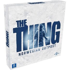 Pendragon Studios: The Thing: Norwegian Outpost - Expansion to The Thing: Board Game, Horror Strategy Game, Ages 13+, 1-8 Players, 60-120 Min