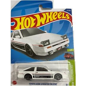 DieCast Hot Wheels Toyota AE86 Sprinter Trueno [White] - 17/250 HW Hatchbacks 1/5