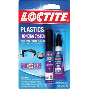 Loctite Super Glue 681925 2-Gram Plastic Bonding Adhesive, 6 Pack