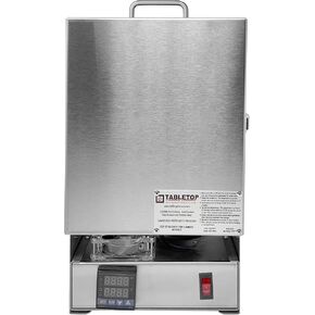 Tabletop XT Hi-Temp 2200 Degree Electric Burnout Oven Kiln 8" Tall Chamber with Vent Hole PROGRAMMABLE Controller Furnace Jewelry Making Dental Casting Wax 3D Resin PLA Burnout Made in The U.S.A.