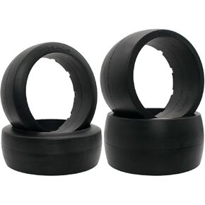 Upgrade Front and Rear Inner Foam Inserts for 1/5 HPI ROFUN BAHA KM ROVAN Baja 5B Rc Car Wheel Tire Parts 4pcs/Set Black