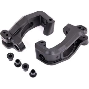 Traxxas 9532 Caster Blocks (C-Hub), Left & Right/ Kingpin Bushings (4)