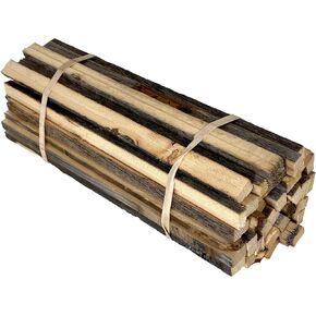 BarnwoodUSA Scrap Wooden Plank Bundle (5"-8" x 3") – Reclaimed Wood for DIY, Home, School Projects, or Decoration – 2 lb Unfinished Wooden Slats for Crafts