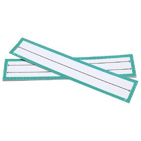 Didax Educational Resources Blank Student# Lines, Set of 10 Math# Line