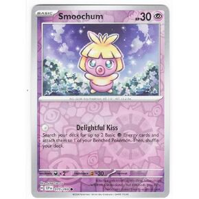 Pokemon - Smoochum 075/191 – Surging Sparks – Reverse Foil – Single Card