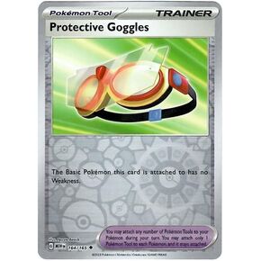 Pokemon - Protective Goggles 164/165 - Pokemon 151 - Reverse Foil - Single Card