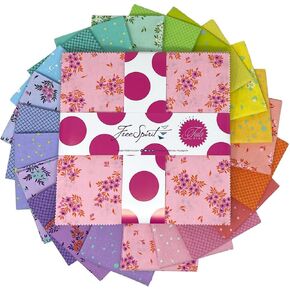 Tula Pink Full Moon Forest II 10" Squares 42 10-inch Squares Layer Cake FreeSpirit Fabrics