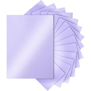 40 Sheets Blue Shimmer Cardstock 8.5 x 11 Metallic Paper, 75lb light blue Card Stock Printer Paper for DIY Card Making, Thank You Cards, Invitations, Anniversary Cards, Birthday