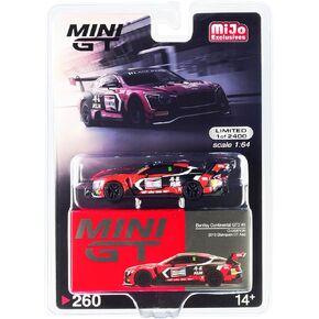 TRUE SCALE miniatures Bentley Continental GT3 #5 Champion Blancpain GT Series Asia (2018) Ltd Ed to 2400 Pieces 1/64 Diecast Model Car by True Scale Miniatures MGT00260