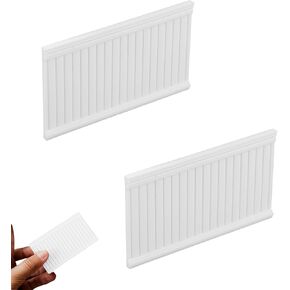 Mini Wainscoting 1 12 Scale Dollhouse Paneling Miniature Dollhouse Interior Wainscoting Dollhouse Trim Mini House Accessories Essential Dollhouse Decor