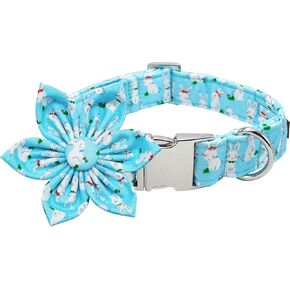 Lionet Paws St Patricks Day Dog Collar with Bowtie, Irish Green Shamrock Clover Bowtie Collar with Metal Buckle for Dogs Girl Boy, S, Neck 10-16 in