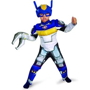 Boy's Transformers Chase Rescue Bots Toddler Muscle Costume, 4-6
