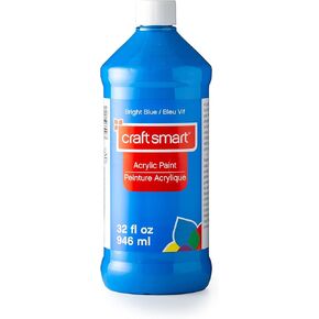 32oz. Black Acrylic Paint by Craft Smart - Fast Drying Paint for Drawing, Painting, Art & Crafts Supplies - 1 Pack