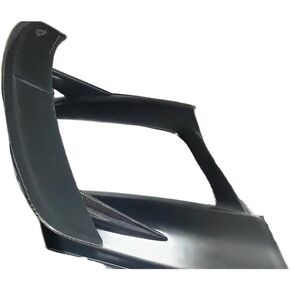 Compatible for Porsche Boxster 981 718 987 Coupe Car Rear Wing GT Spoiler Boot Lid Real Carbon Fiber Car Rear Trunk Wing Spoiler 2012-2023(Semi-Carbon Fiber)