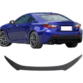 Carbon Fiber Rear Trunk Spoiler Wings Compatible for Lexus RC F RCF Coupe 2-Door 2015-2018 Car Racing Rear Spoiler Tail Boot Lid Wing Lip