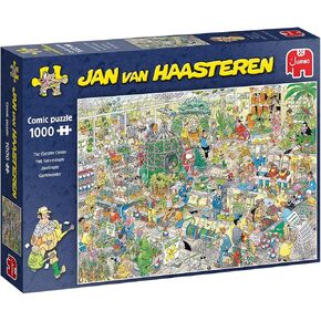 Jumbo, Jan Van Haasteren - Garden Centre, Jigsaw Puzzles for Adults, 1,000 Piece, 68x49cm