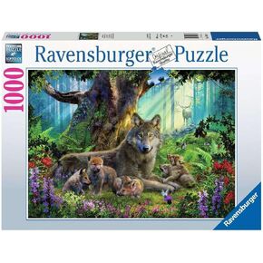Ravensburger Wolves in The Forest 1000 Piece Jigsaw Puzzle for Adults - 12000477 - Handcrafted Tooling, Made in Germany, Every Piece Fits Together Perfectly