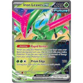 Pokemon – Iron Leaves ex – SVP 128 – Black Star Promo – Holofoil – Single Card