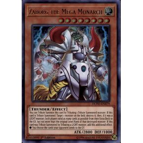 Yu-Gi-Oh! - Zaborg The Mega Monarch - DUPO-EN079 - Ultra Rare - 1st Edition - Duel Power